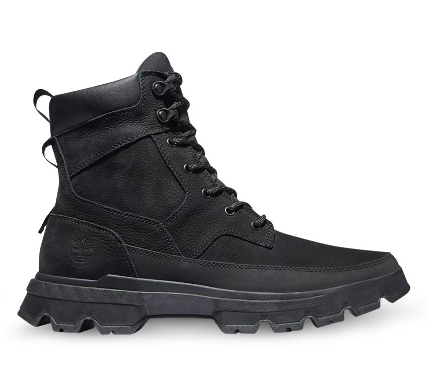 black timberland hiking boots