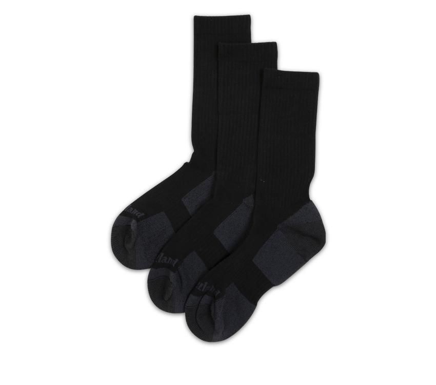 Shop Men's Three Pack Crew Socks Online | Timberland Australia