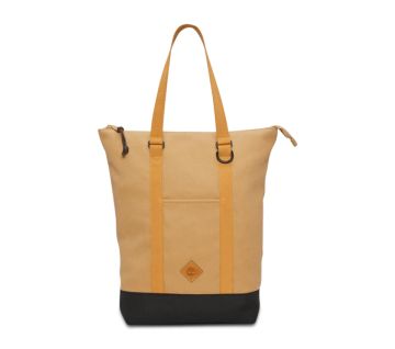 Unisex Canvas and Leather Tote Backpack