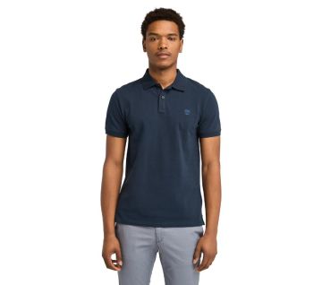 Men’s Oyster River Chest Logo Short Sleeve Polo