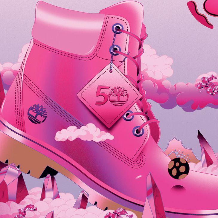 Pink on sale timberlands australia